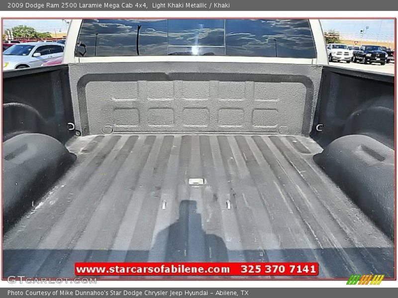 Light Khaki Metallic / Khaki 2009 Dodge Ram 2500 Laramie Mega Cab 4x4