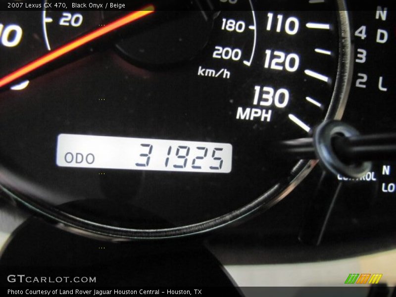 Black Onyx / Beige 2007 Lexus GX 470