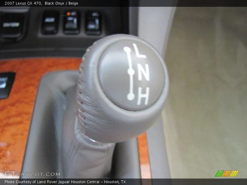 Black Onyx / Beige 2007 Lexus GX 470