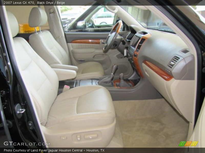 Black Onyx / Beige 2007 Lexus GX 470