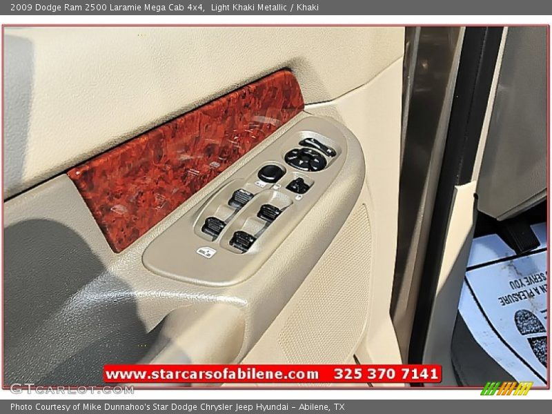 Light Khaki Metallic / Khaki 2009 Dodge Ram 2500 Laramie Mega Cab 4x4