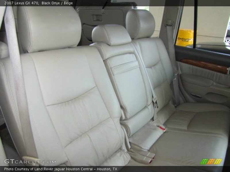 Black Onyx / Beige 2007 Lexus GX 470