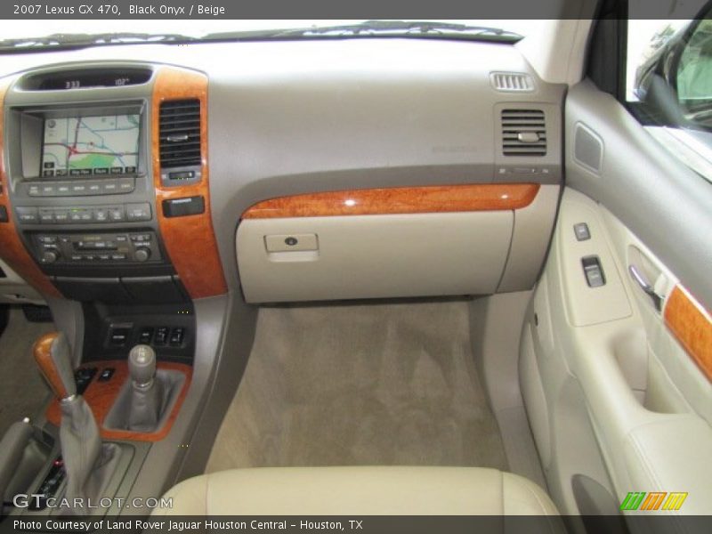 Black Onyx / Beige 2007 Lexus GX 470