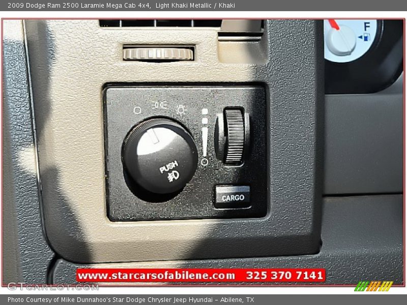 Light Khaki Metallic / Khaki 2009 Dodge Ram 2500 Laramie Mega Cab 4x4