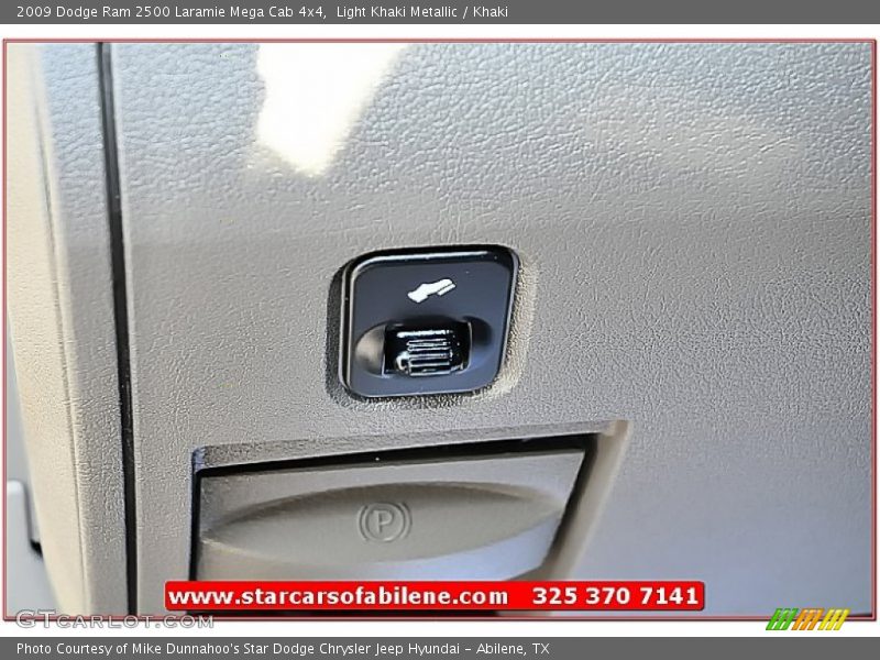Light Khaki Metallic / Khaki 2009 Dodge Ram 2500 Laramie Mega Cab 4x4