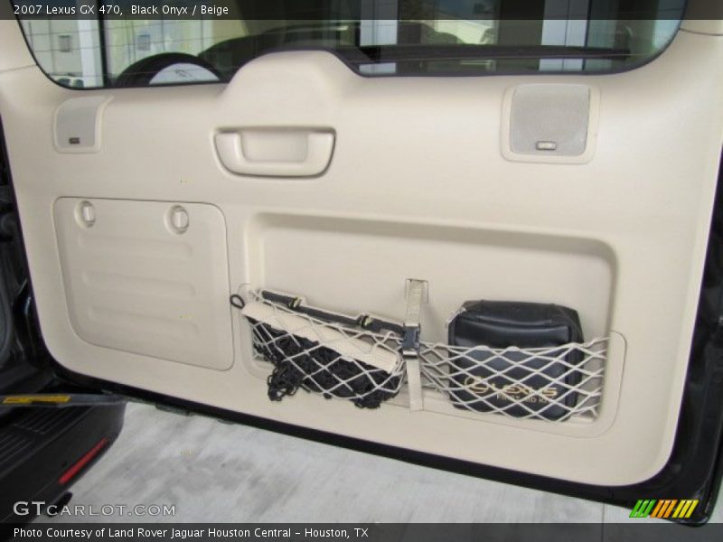 Black Onyx / Beige 2007 Lexus GX 470