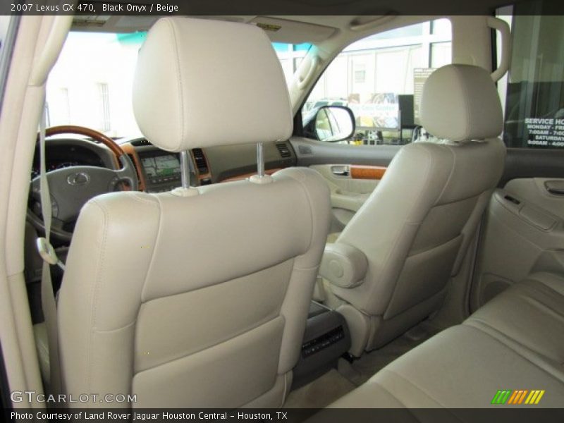 Black Onyx / Beige 2007 Lexus GX 470