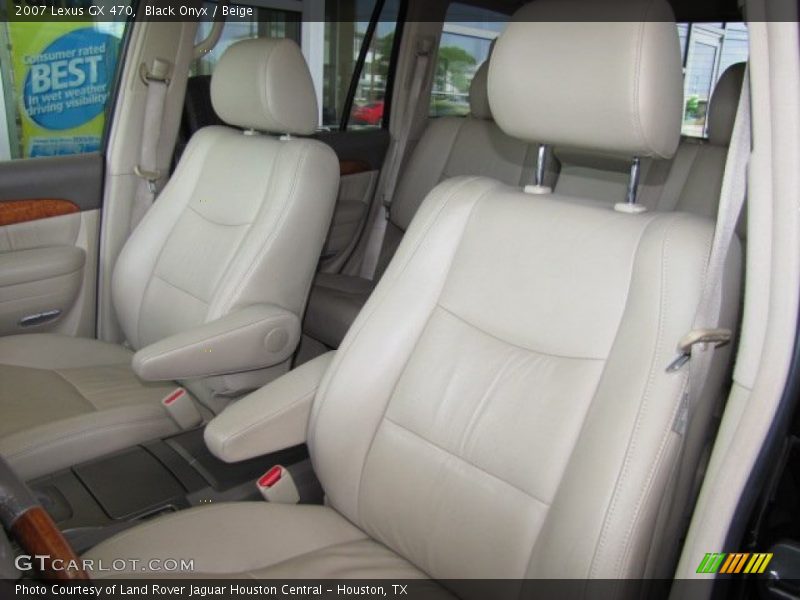 Black Onyx / Beige 2007 Lexus GX 470