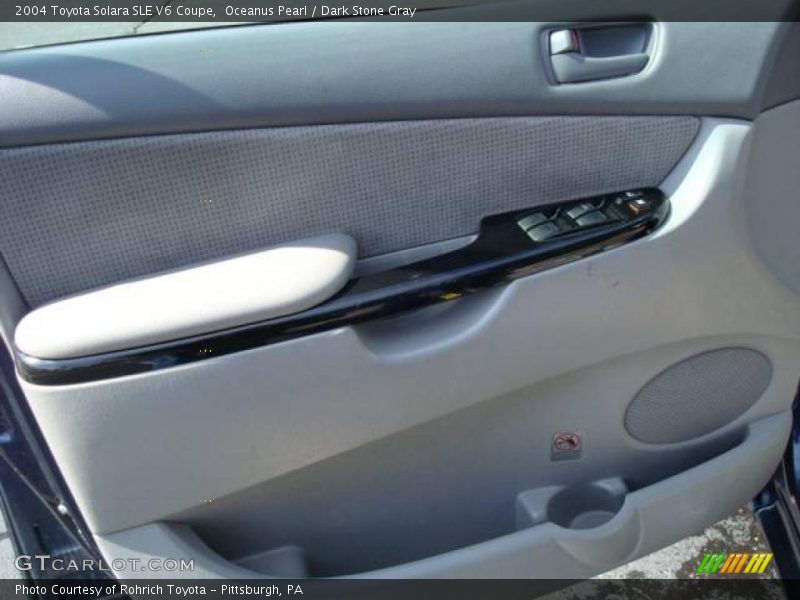 Oceanus Pearl / Dark Stone Gray 2004 Toyota Solara SLE V6 Coupe