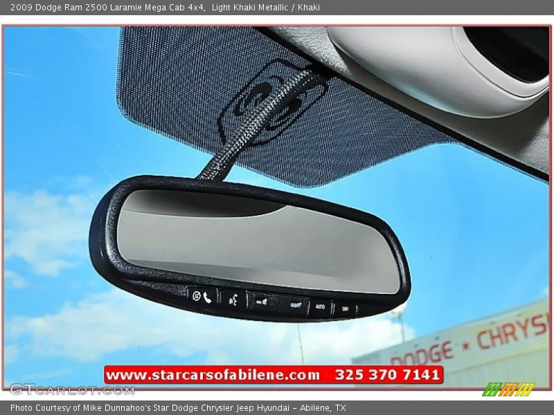 Light Khaki Metallic / Khaki 2009 Dodge Ram 2500 Laramie Mega Cab 4x4
