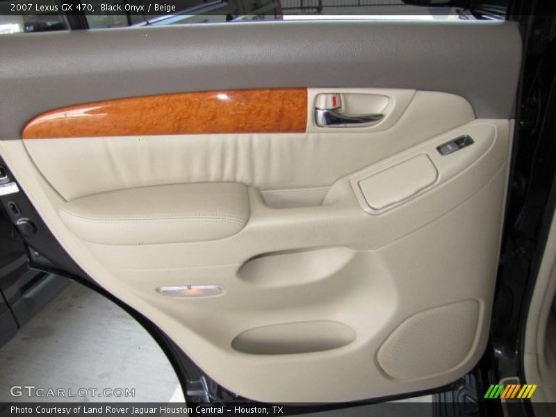 Black Onyx / Beige 2007 Lexus GX 470