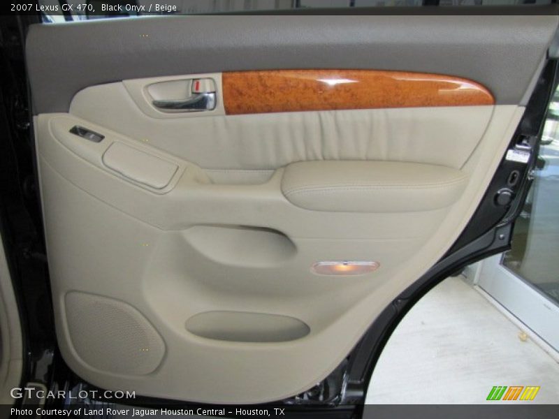 Black Onyx / Beige 2007 Lexus GX 470