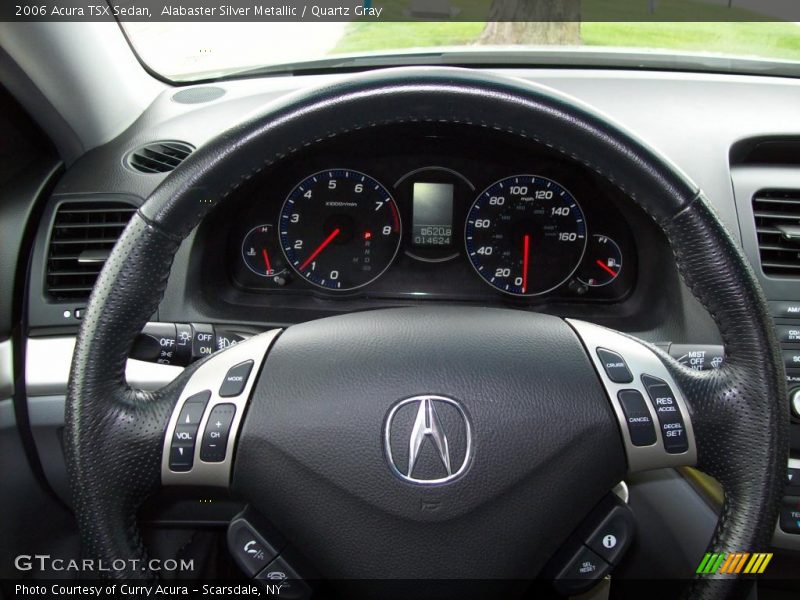 Alabaster Silver Metallic / Quartz Gray 2006 Acura TSX Sedan