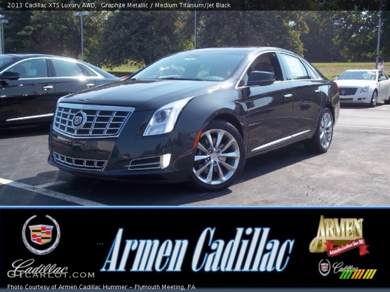 Graphite Metallic / Medium Titanium/Jet Black 2013 Cadillac XTS Luxury AWD