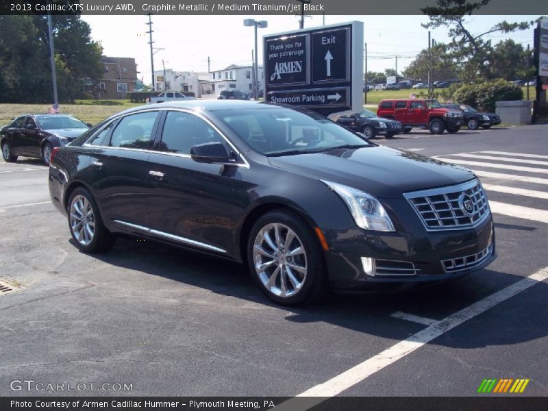 Graphite Metallic / Medium Titanium/Jet Black 2013 Cadillac XTS Luxury AWD