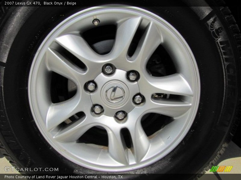 Black Onyx / Beige 2007 Lexus GX 470