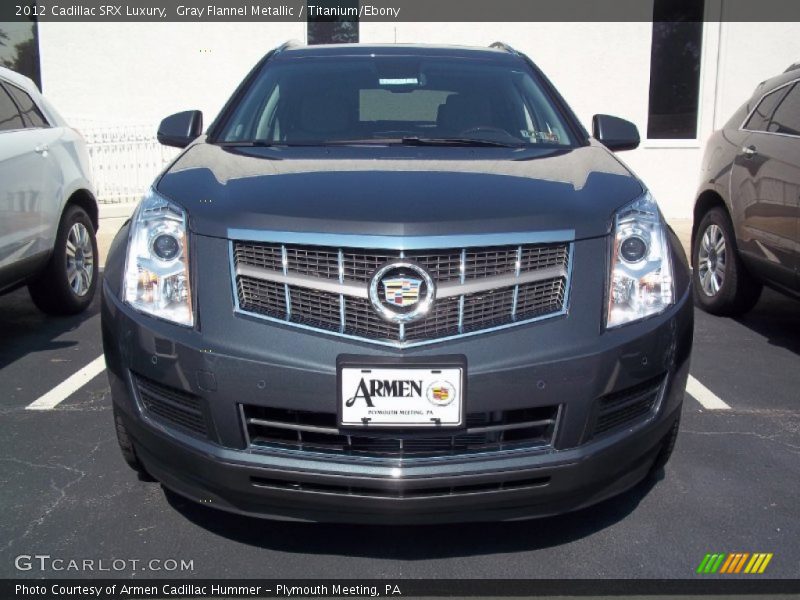Gray Flannel Metallic / Titanium/Ebony 2012 Cadillac SRX Luxury