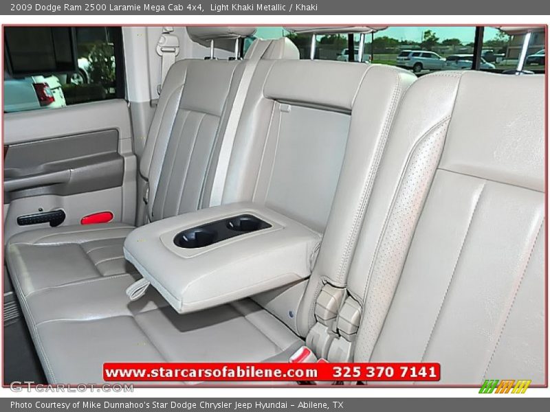 Light Khaki Metallic / Khaki 2009 Dodge Ram 2500 Laramie Mega Cab 4x4