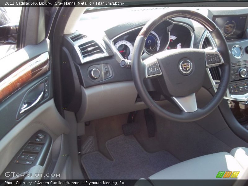 Gray Flannel Metallic / Titanium/Ebony 2012 Cadillac SRX Luxury