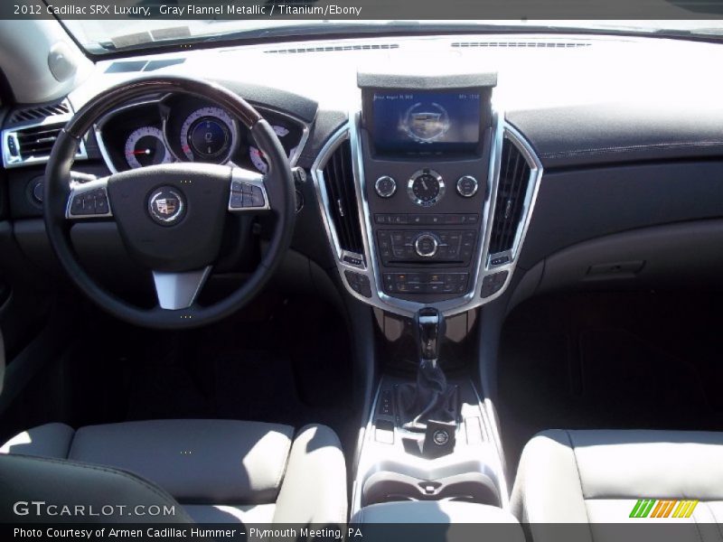 Gray Flannel Metallic / Titanium/Ebony 2012 Cadillac SRX Luxury
