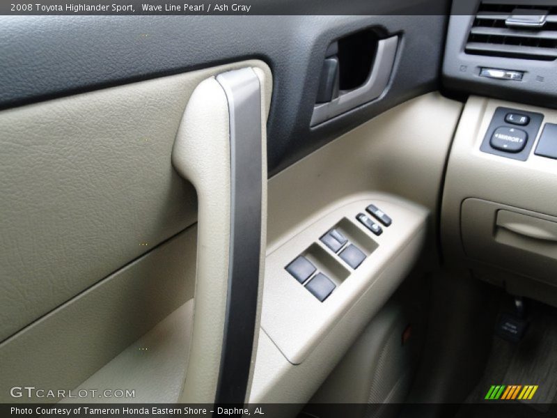 Wave Line Pearl / Ash Gray 2008 Toyota Highlander Sport