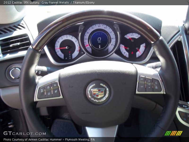 Gray Flannel Metallic / Titanium/Ebony 2012 Cadillac SRX Luxury