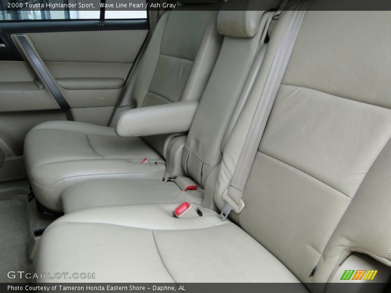 Wave Line Pearl / Ash Gray 2008 Toyota Highlander Sport