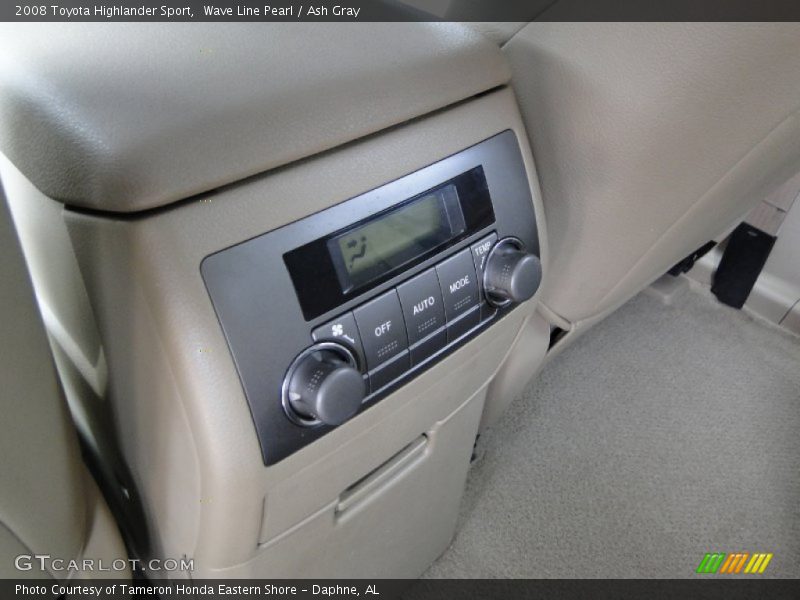Wave Line Pearl / Ash Gray 2008 Toyota Highlander Sport