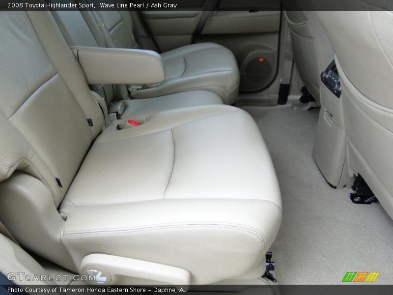 Wave Line Pearl / Ash Gray 2008 Toyota Highlander Sport