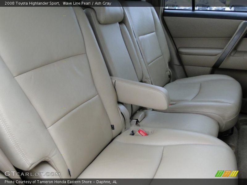 Wave Line Pearl / Ash Gray 2008 Toyota Highlander Sport