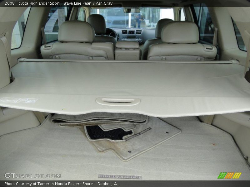 Wave Line Pearl / Ash Gray 2008 Toyota Highlander Sport