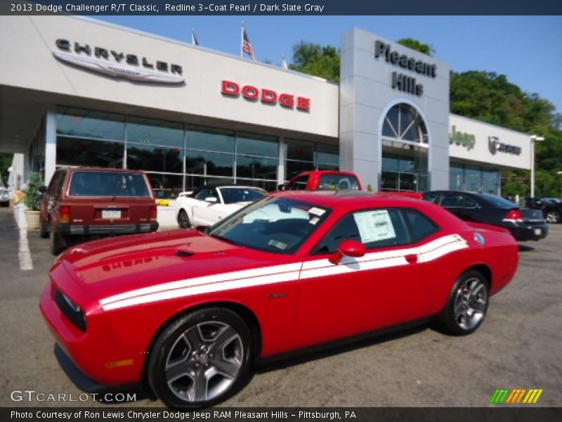 Redline 3-Coat Pearl / Dark Slate Gray 2013 Dodge Challenger R/T Classic