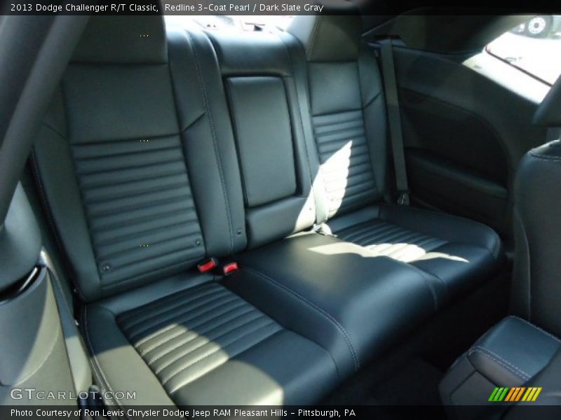 Rear Seat of 2013 Challenger R/T Classic
