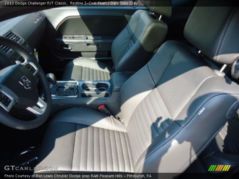  2013 Challenger R/T Classic Dark Slate Gray Interior