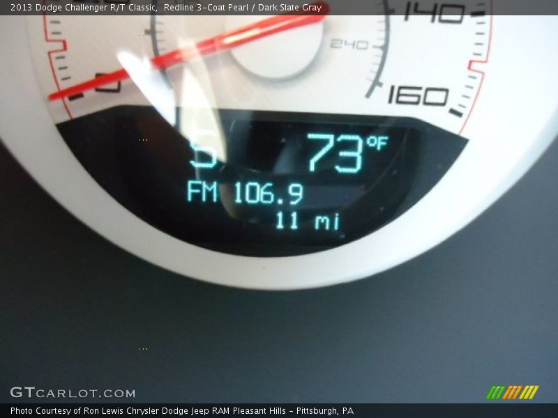 Redline 3-Coat Pearl / Dark Slate Gray 2013 Dodge Challenger R/T Classic