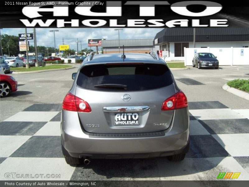 Platinum Graphite / Gray 2011 Nissan Rogue SL AWD