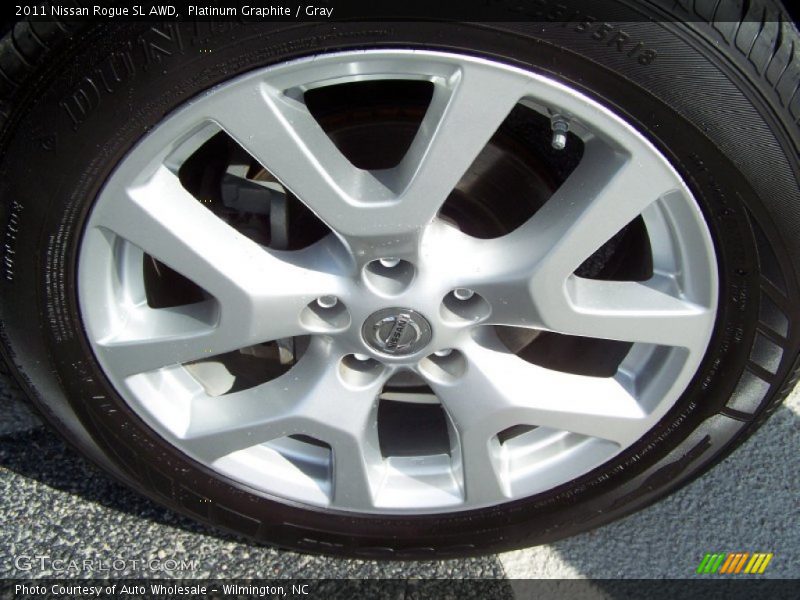Platinum Graphite / Gray 2011 Nissan Rogue SL AWD