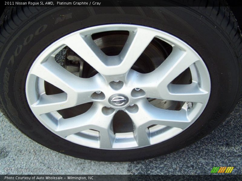 Platinum Graphite / Gray 2011 Nissan Rogue SL AWD