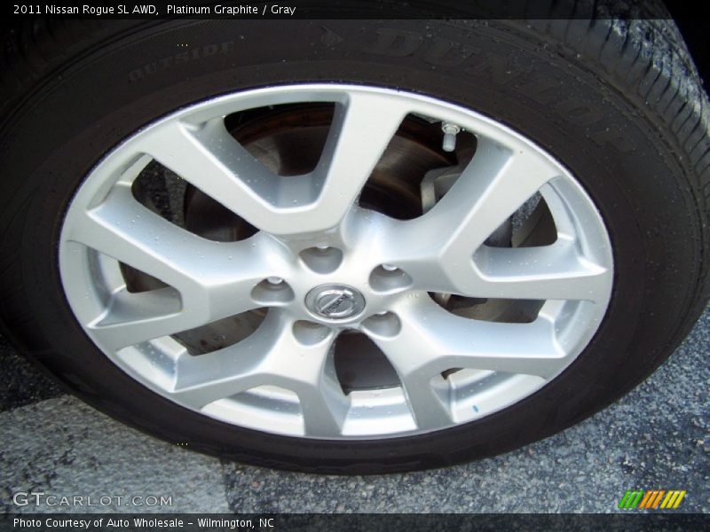 Platinum Graphite / Gray 2011 Nissan Rogue SL AWD