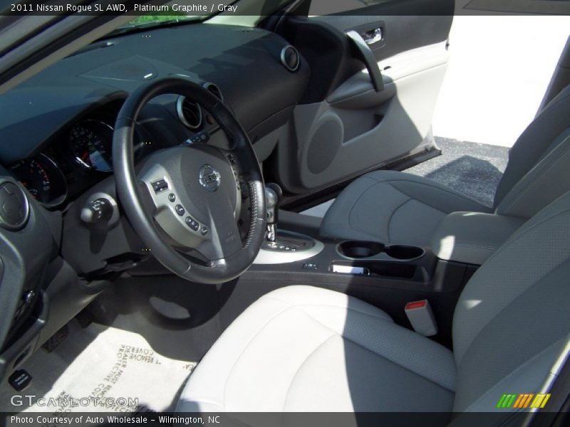 Platinum Graphite / Gray 2011 Nissan Rogue SL AWD