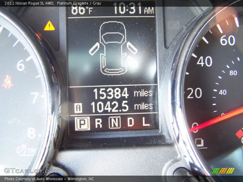 Platinum Graphite / Gray 2011 Nissan Rogue SL AWD