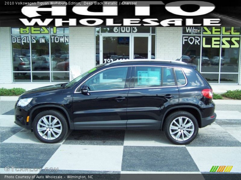 Deep Black Metallic / Charcoal 2010 Volkswagen Tiguan Wolfsburg Edition