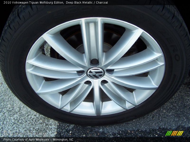 Deep Black Metallic / Charcoal 2010 Volkswagen Tiguan Wolfsburg Edition