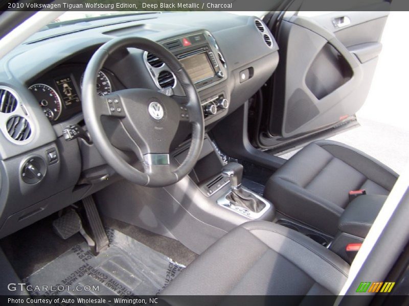Deep Black Metallic / Charcoal 2010 Volkswagen Tiguan Wolfsburg Edition