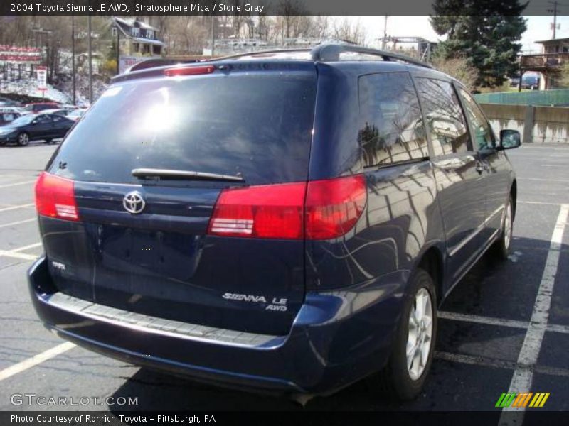 Stratosphere Mica / Stone Gray 2004 Toyota Sienna LE AWD