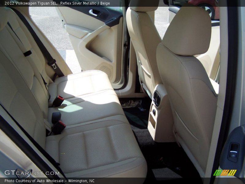 Reflex Silver Metallic / Beige 2012 Volkswagen Tiguan SEL
