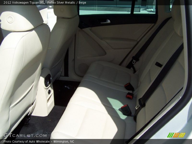 Reflex Silver Metallic / Beige 2012 Volkswagen Tiguan SEL