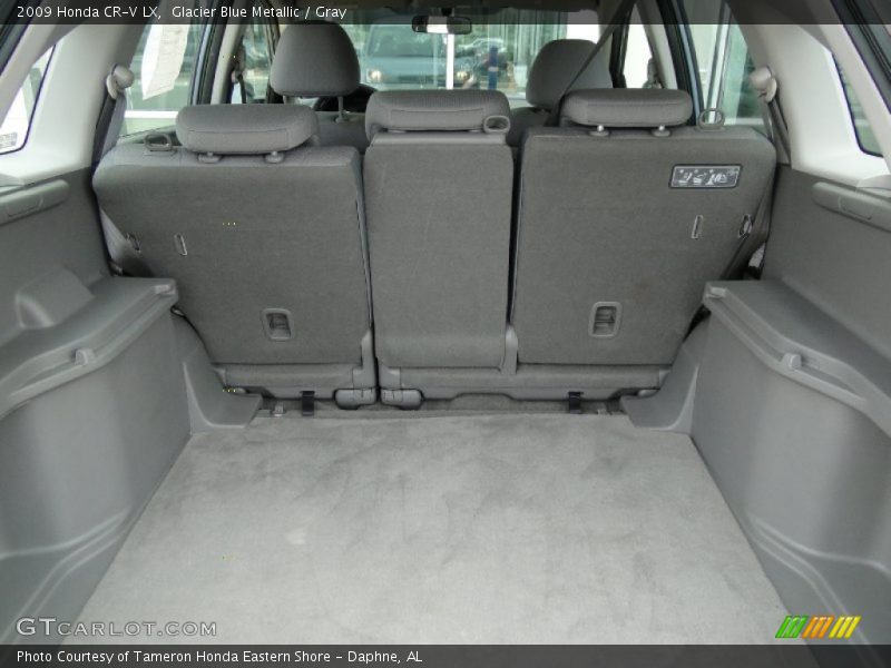 Glacier Blue Metallic / Gray 2009 Honda CR-V LX