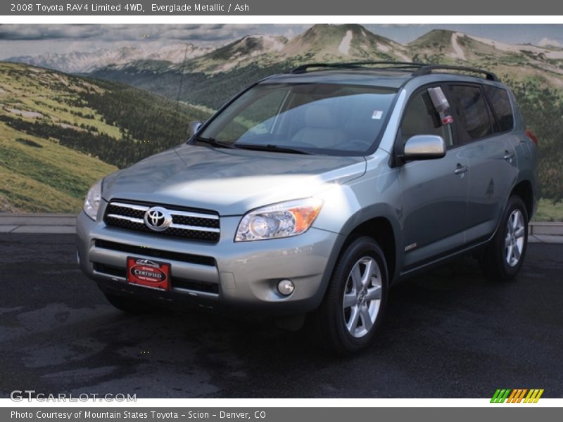 Everglade Metallic / Ash 2008 Toyota RAV4 Limited 4WD