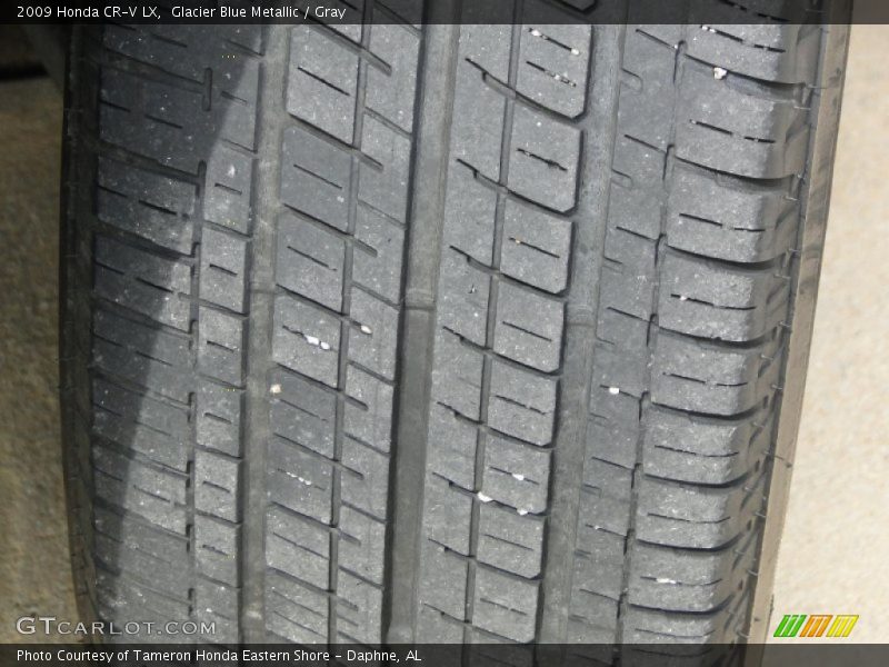Glacier Blue Metallic / Gray 2009 Honda CR-V LX